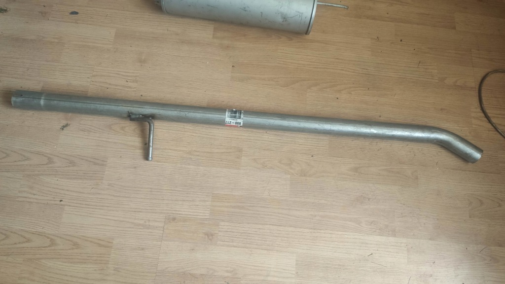 Гаситель труба выхлоп dacia duster 1.5 11-21 bosal Доставка