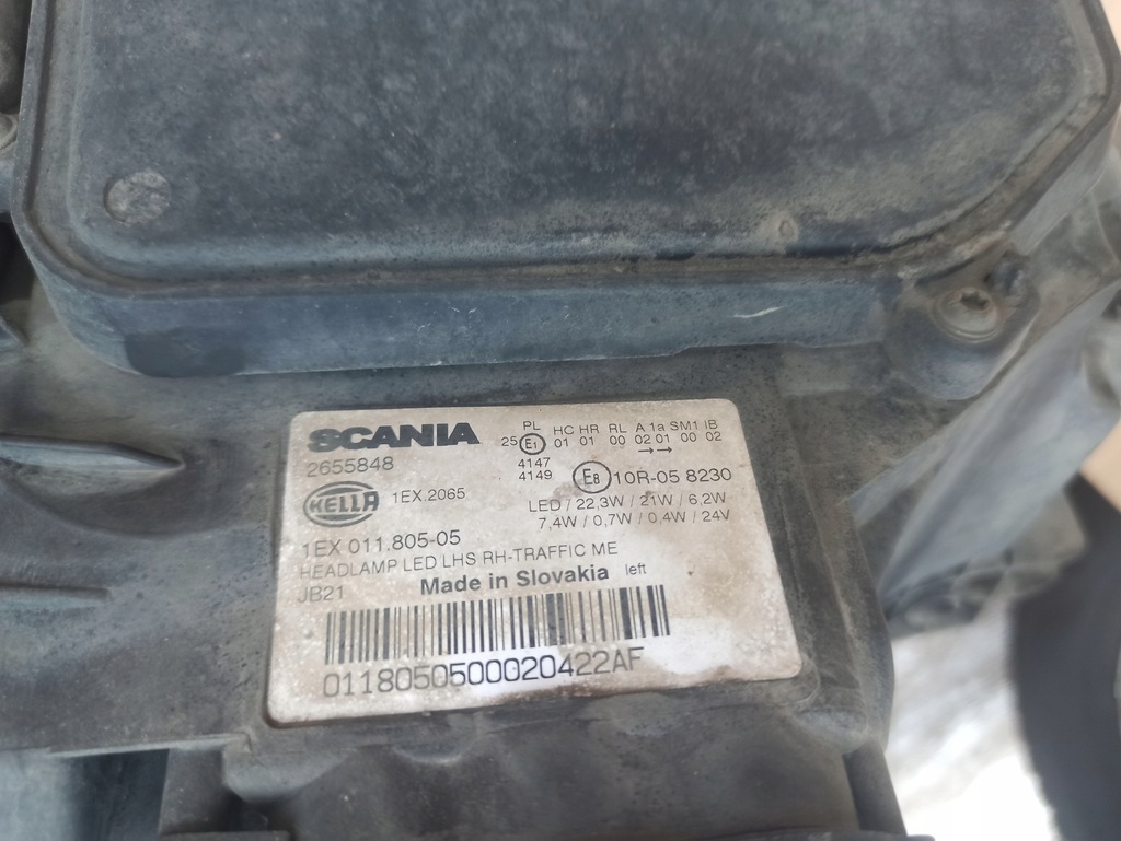 фото №6, Scania r s фара led лівий лампа ліва 2655848