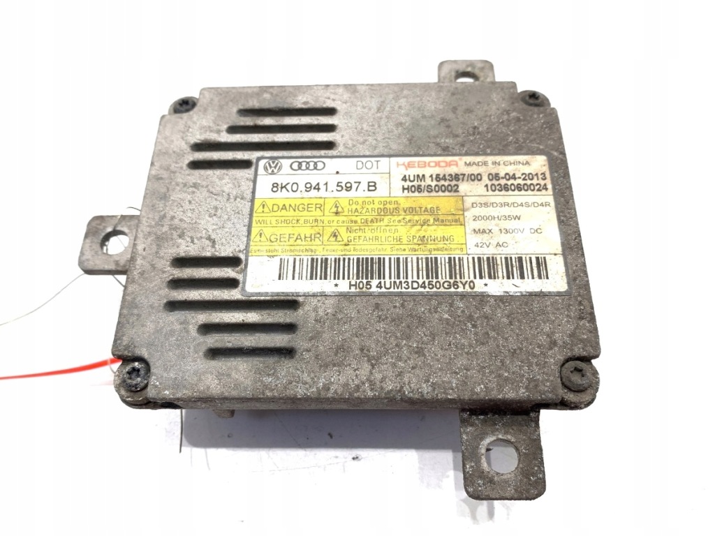 фото №1, Перетворювач ксенон skoda octavia iii 8k0941597b модуль