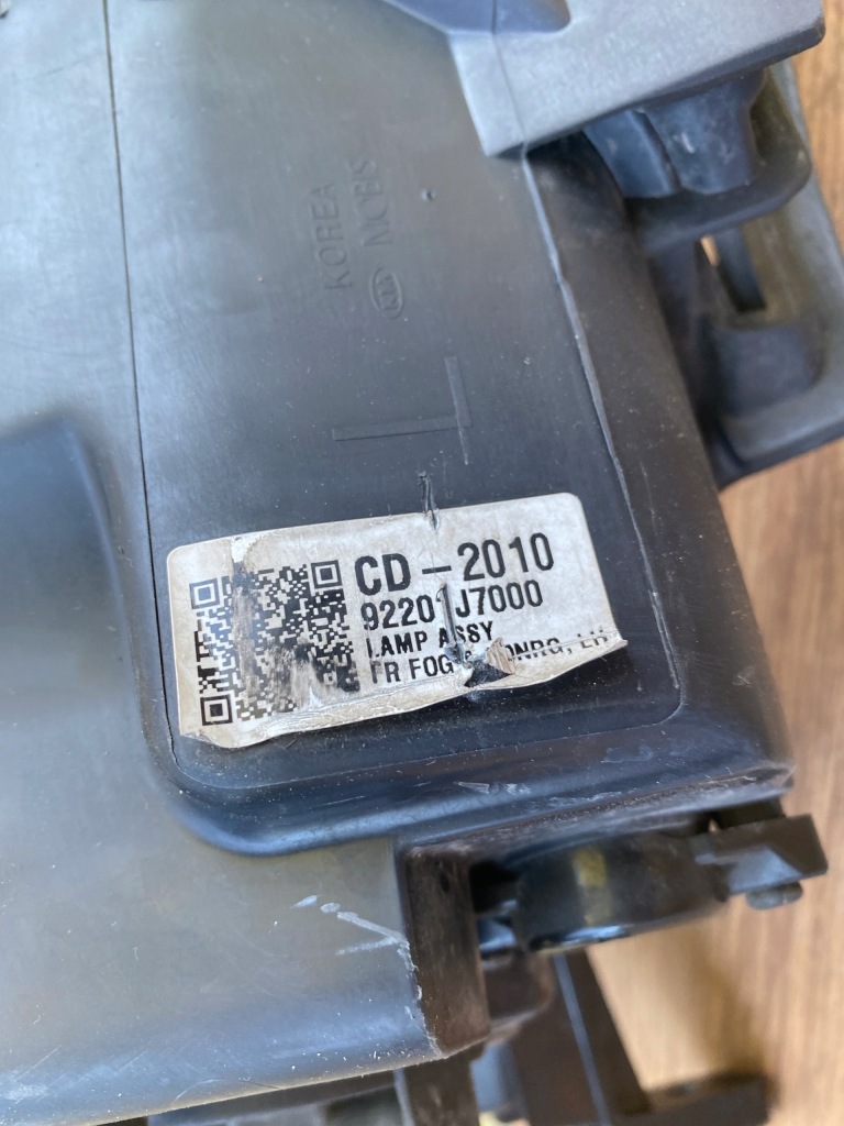 фото №4, Kia ceed iii 3 18- протитуманна фара лівий передній перед