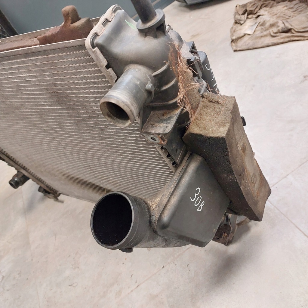 фото №14, Jaguar s-type 2,7d комплект радиатор 4r83-19c600-ca