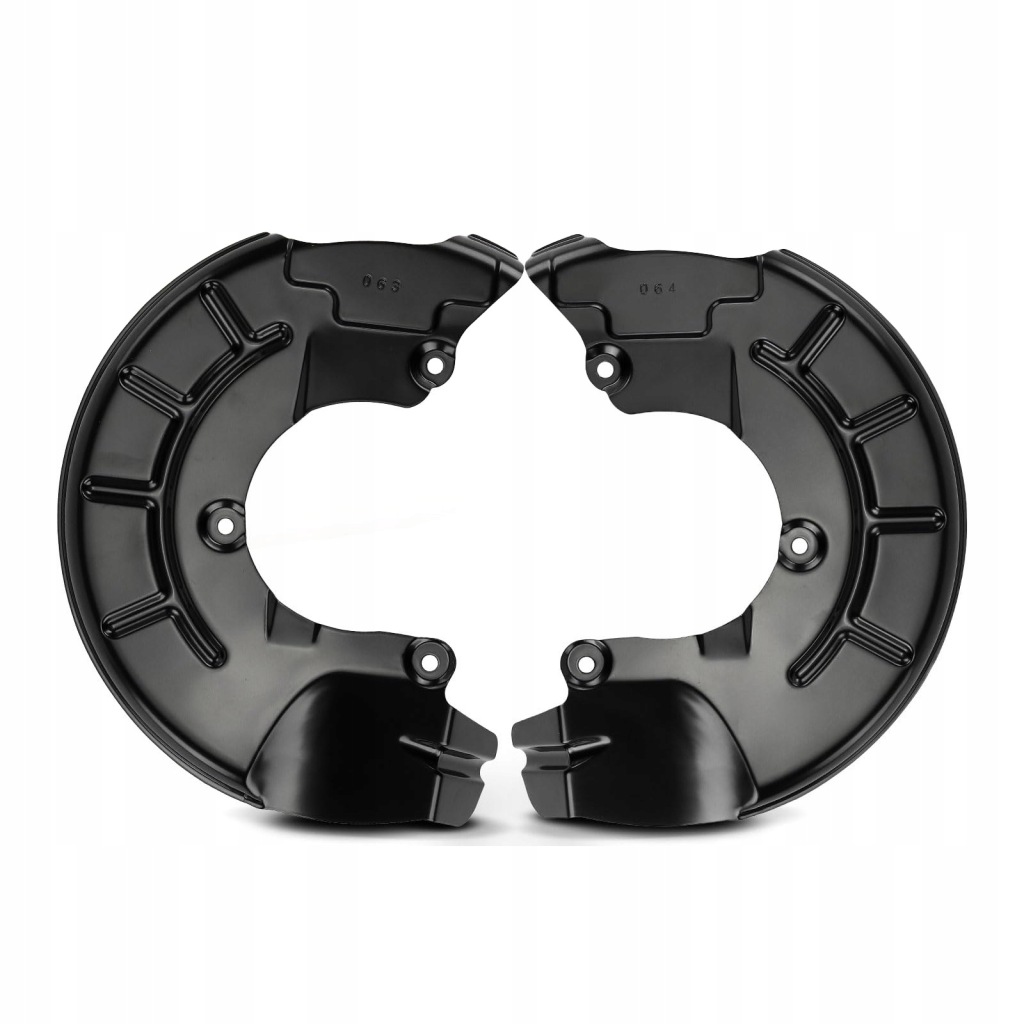 фото №9, Защита диск тормозной левая + правая перед do vw polo 9n 6r up fabia ibiza