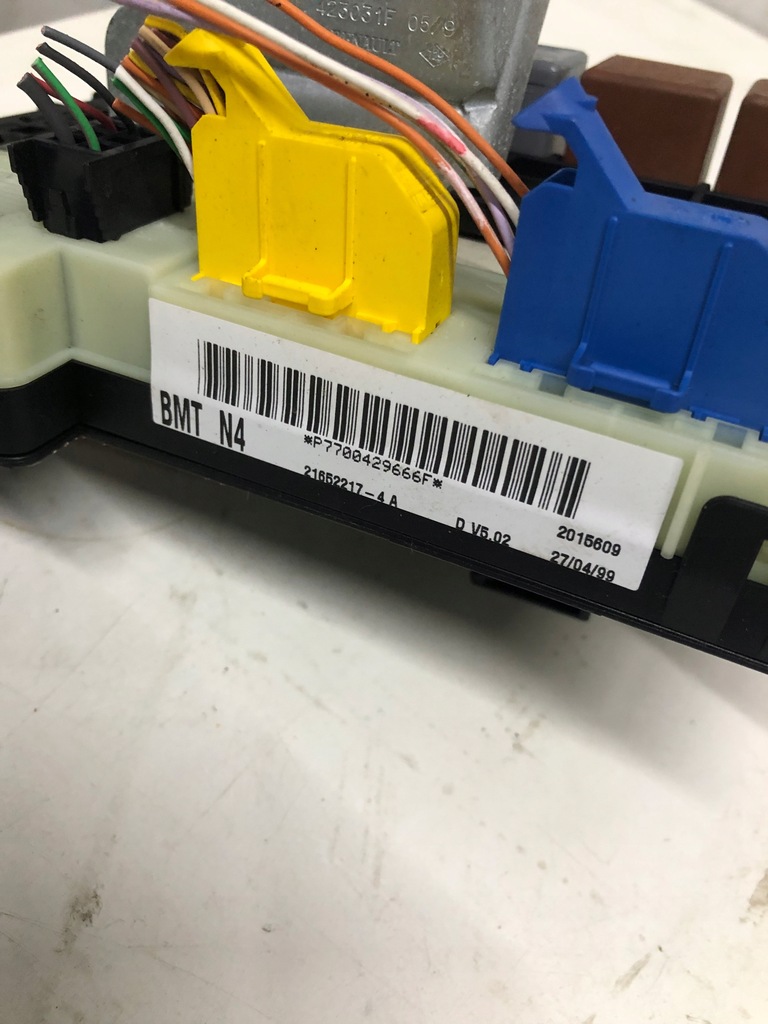 фото №3, Блок управления набор стартовый renault clio ii 1.4 бензин 7700115097