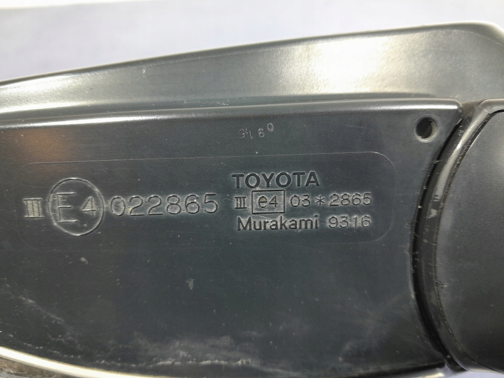 фото №8, Toyota prius iii 09- зеркало левая 7 pin eu 202