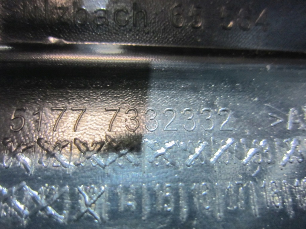 Bmw x1 f48 кронштейн направляющие накладки порога правой правая сторона комплект  7332330 Цена