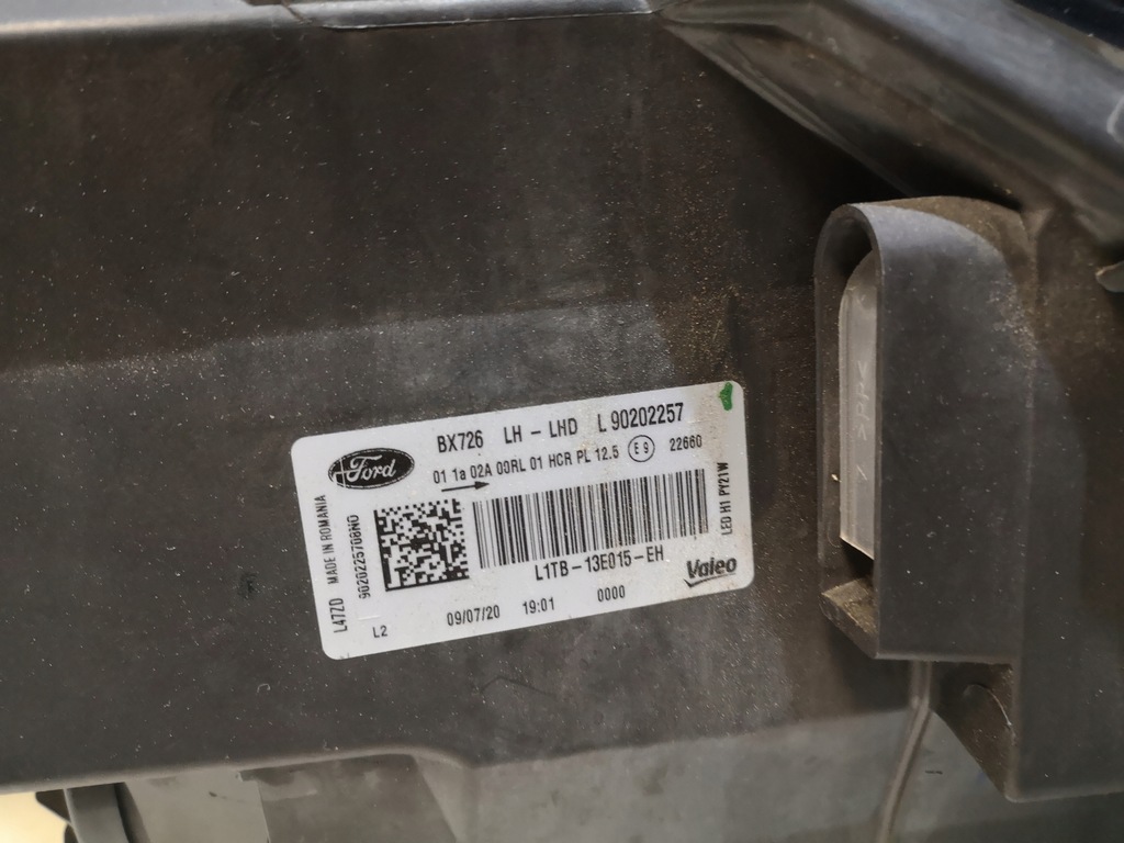 фото №7, Лампа лівий перед ford puma mk2 led