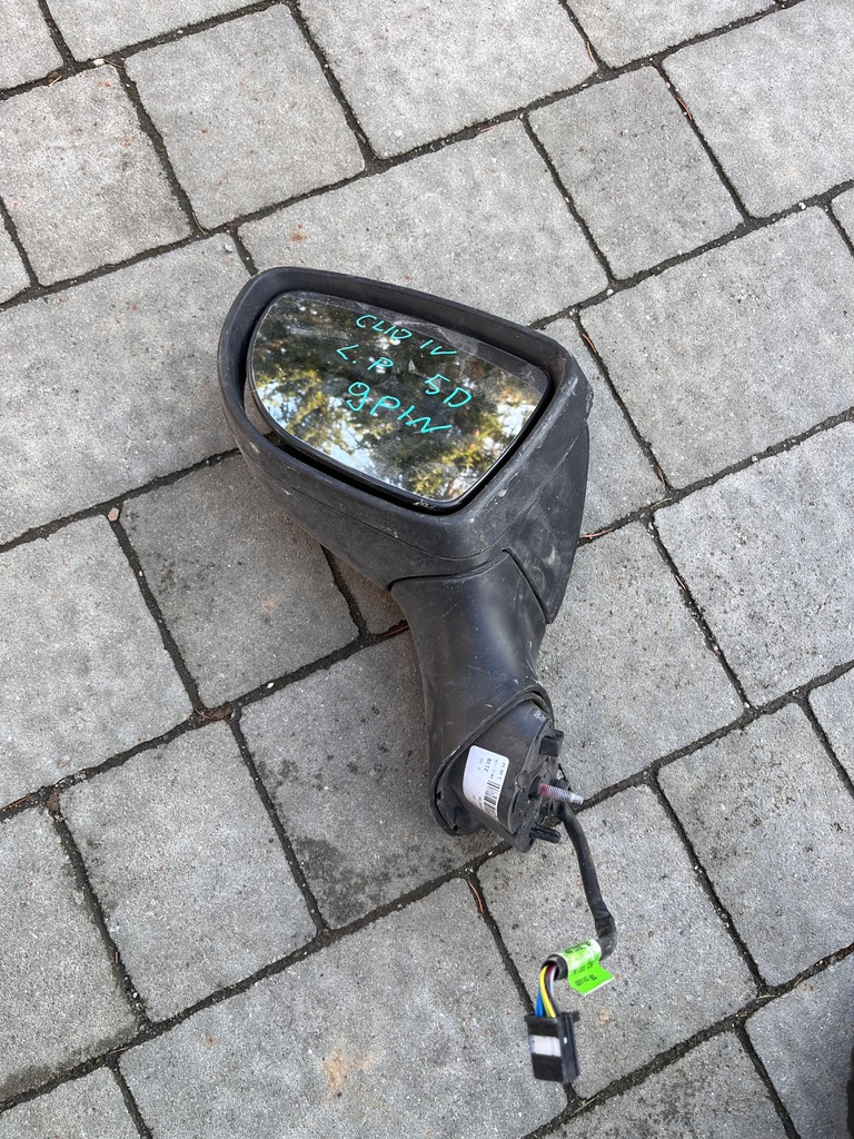 фото №1, Renault clio iv зеркало левая 9 pin