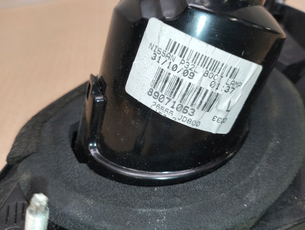 фото №8, Лампа задня w кришка кришки ліва nissan qashqai i j10 06-10 przed lift