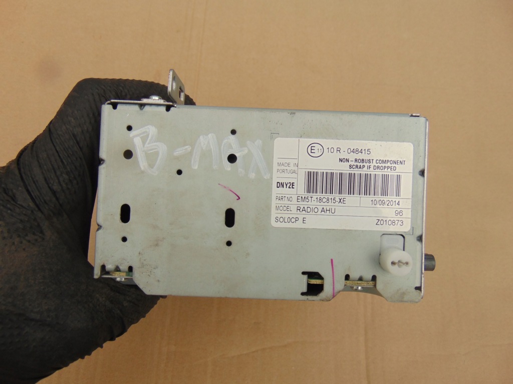 фото №3, Радіо ford fiesta mk7 b-max