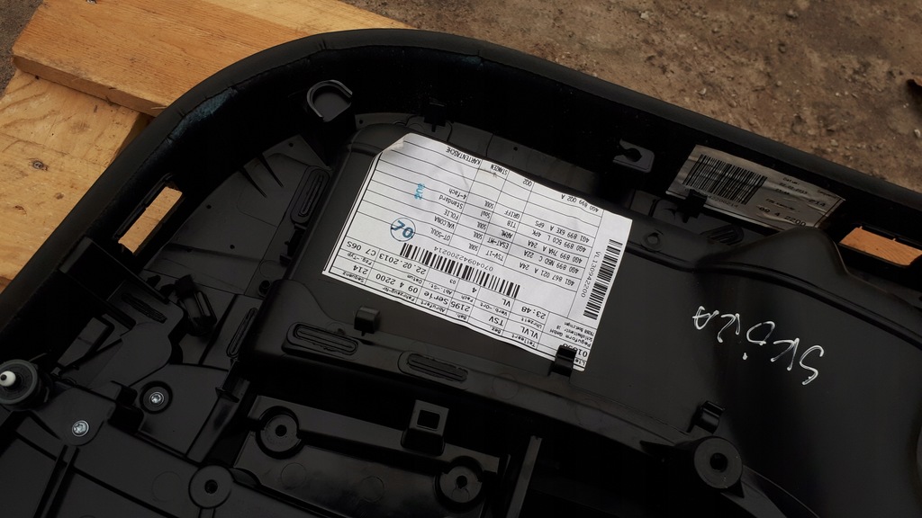 фото №13, S6 c7 4g a6 обшивка двері лівий перед шкіра eu