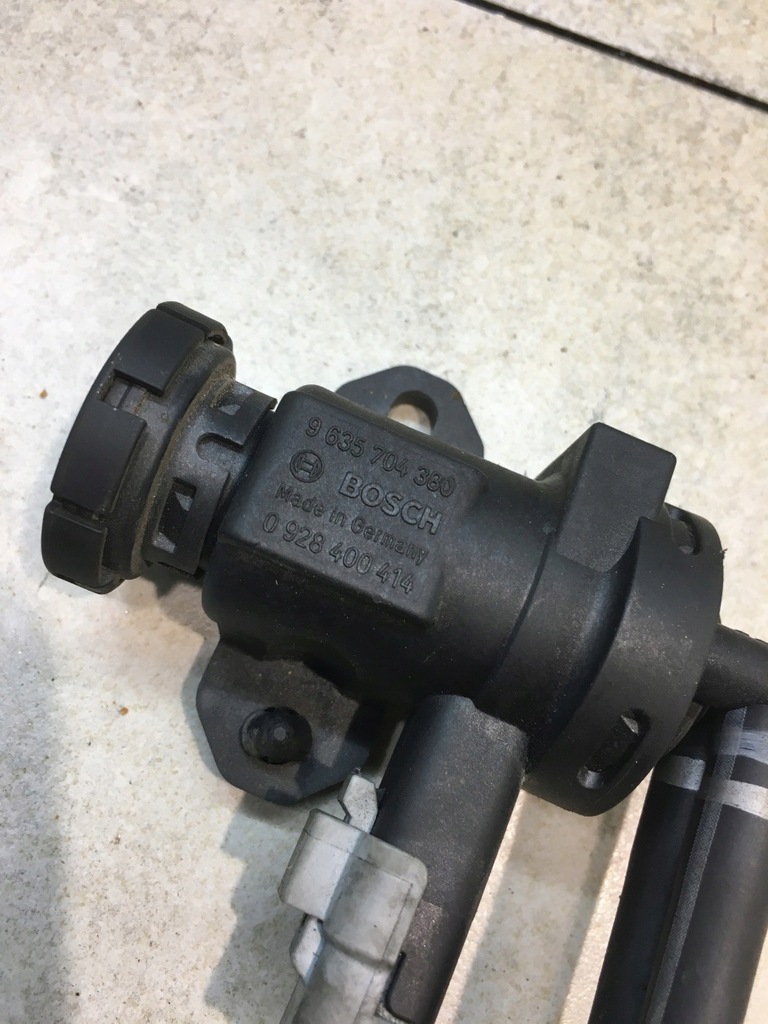 фото №4, Клапан вакууму c5 i 2.2 hdi 0928400414 9635704380