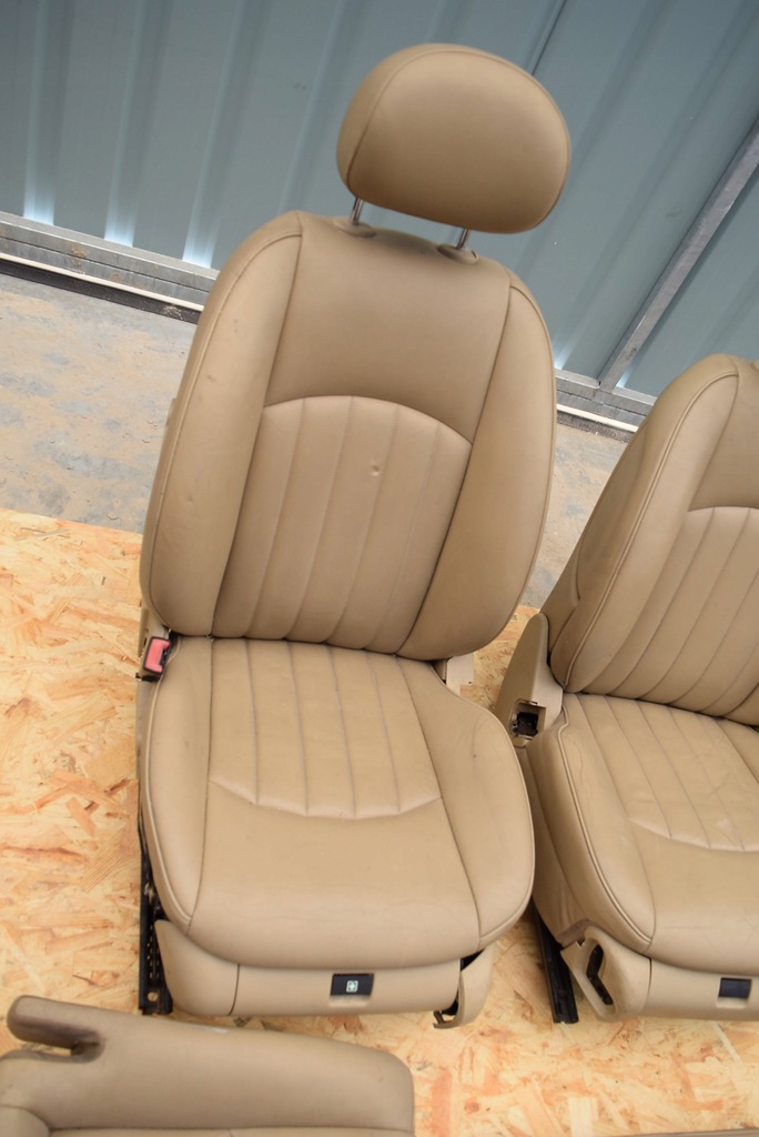 фото №15, Mercedes w219 оббивка сидіння сидіння uk шкіра комплект