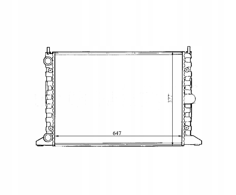 фото №1, Радіатор wody ford galaxy 10.95- 7258109