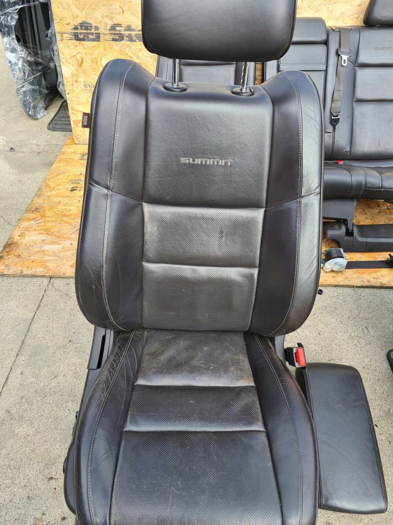 фото №2, Сидіння заднє сидіння обшивки шкіра jeep grand cherokee wk2 summit 2014 rok