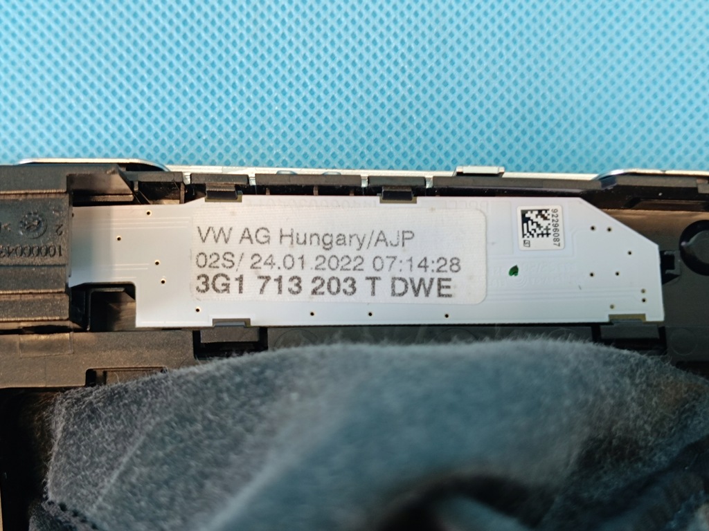 фото №9, Vw arteon shooting brake 1.4 ehybrid 115kw 2022r gała чехол переключения передач