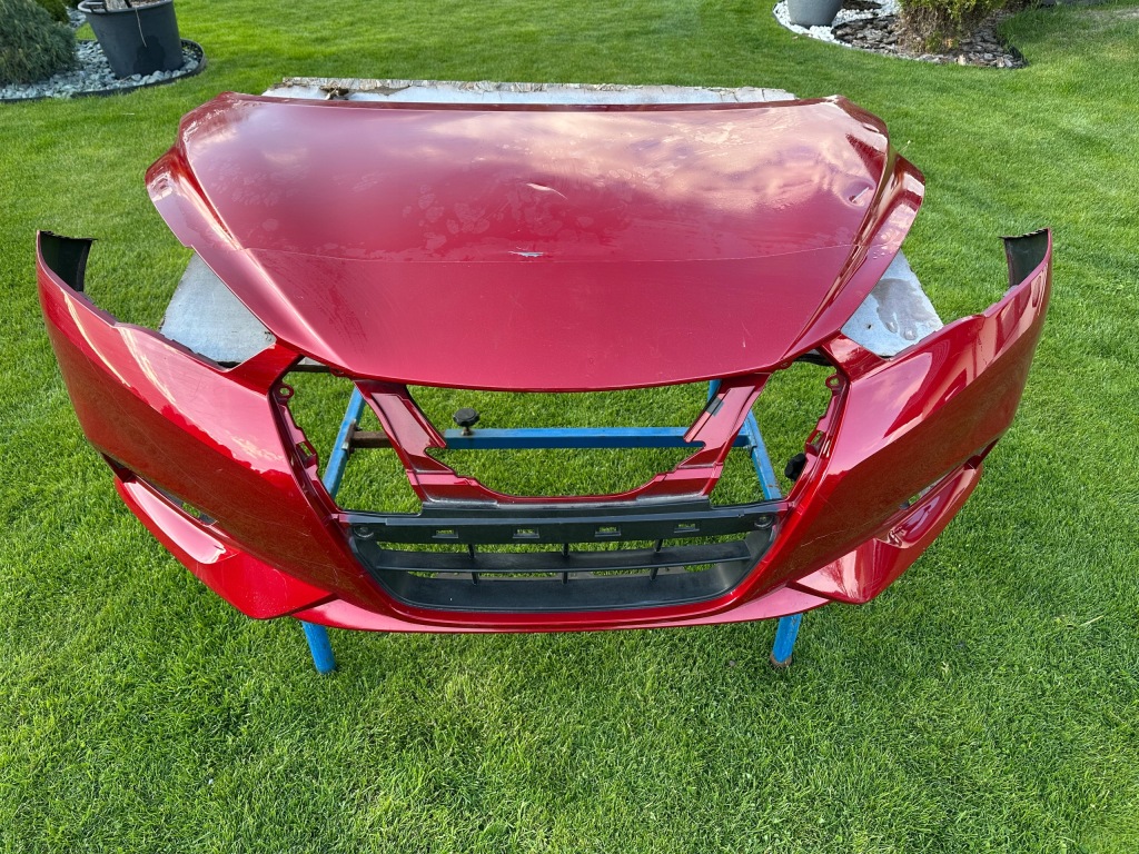 фото №1, Nissan micra k14 2017- капот крышка двигателя