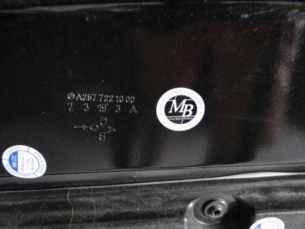 Mercedes cls 257 c257 w257 двері перед передні праве чорні 197 комплект в Україні