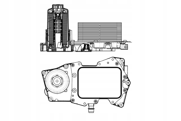 фото №2, Радіатор оливи land rover range rover iii range rover iv range rover