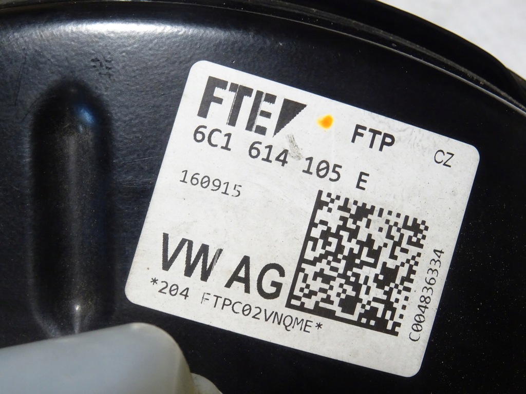 фото №8, Усилитель тормозов с насос тормозная skoda rapid 5ja skoda fabia iii 3 6c1614105e