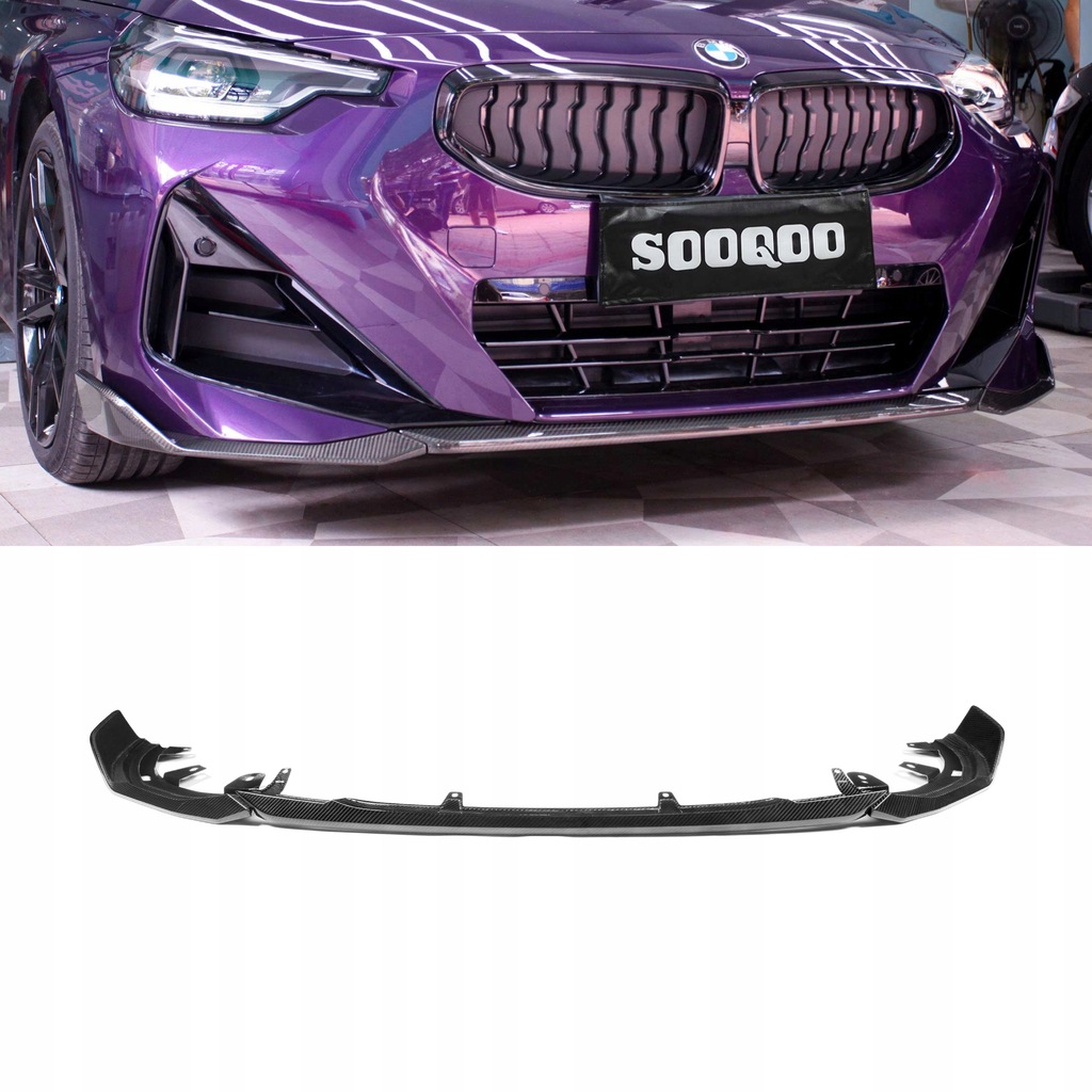 фото №1, Накладка спліттер перед do bmw g42 w стиль m-performance