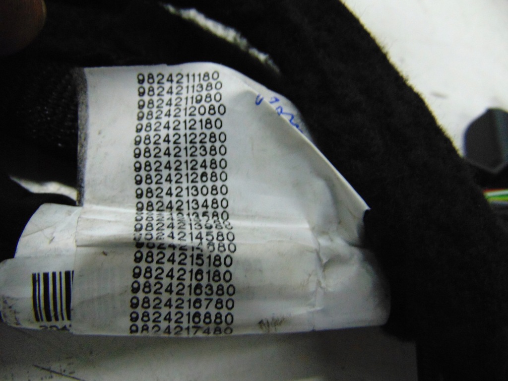 фото №5, Электропроводка консоли панели berlingo iv rifter combo 9824211180