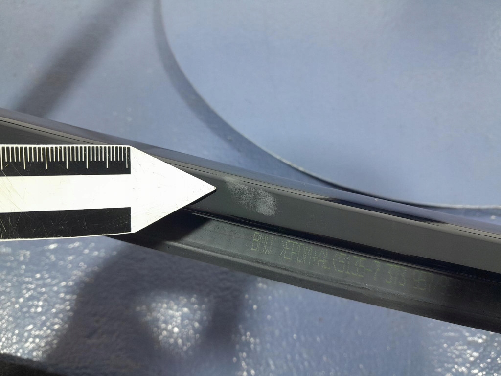 фото №5, Bmw 7 g12 lci long молдинг рамка дверь задних правых shadow line 7397862