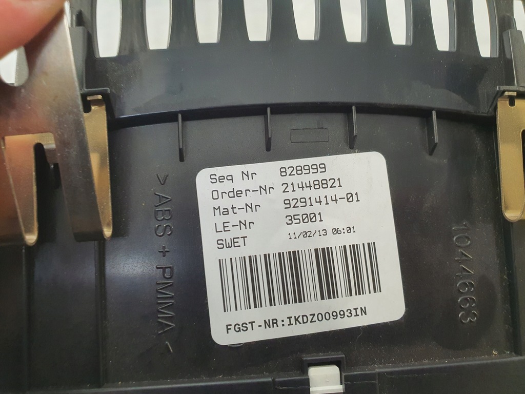 фото №7, Лічильник приладова панель прилади bmw 5 f10 f11 f18 9291414