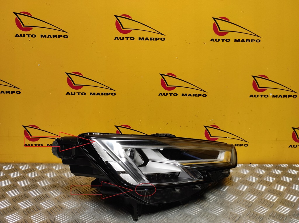 фото №4, Audi a4 s4 b9 2017- фара лампа full led r usa