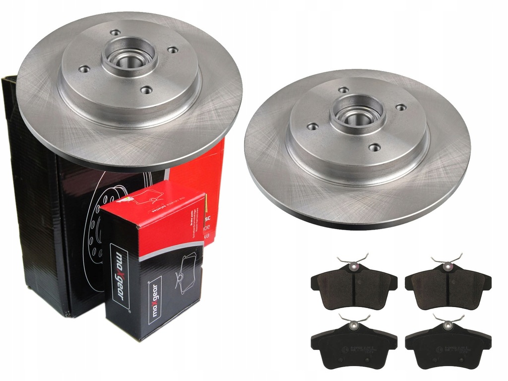 фото №1, Тормозные диски тормозные колодки maxgear задняя citroen c4 ii ds4 ds5