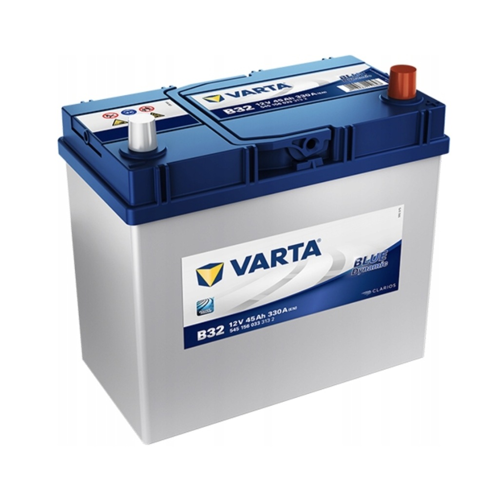 фото №1, Аккумулятор varta blue b32 12v 45ah 330a