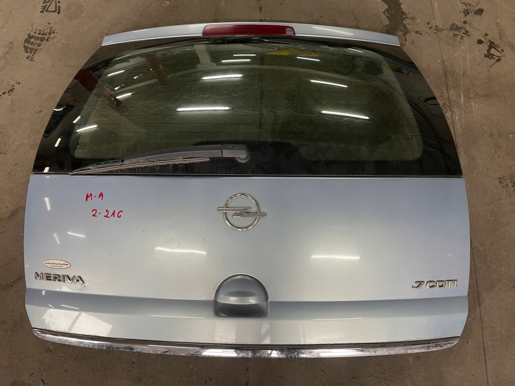фото №1, Opel meriva a lift крышка багажника задняя z21c