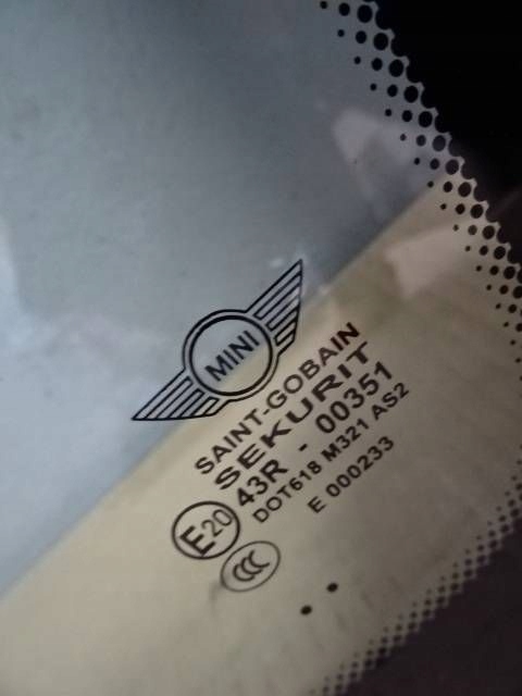 фото №3, Стекло кузовная правый задняя mini one - cooper clubman r55 nr719