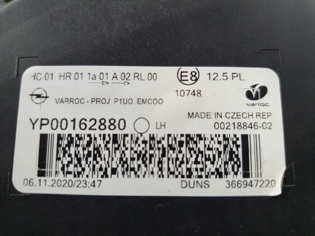 фото №10, Лампа левая перед opel grandland x lift full led