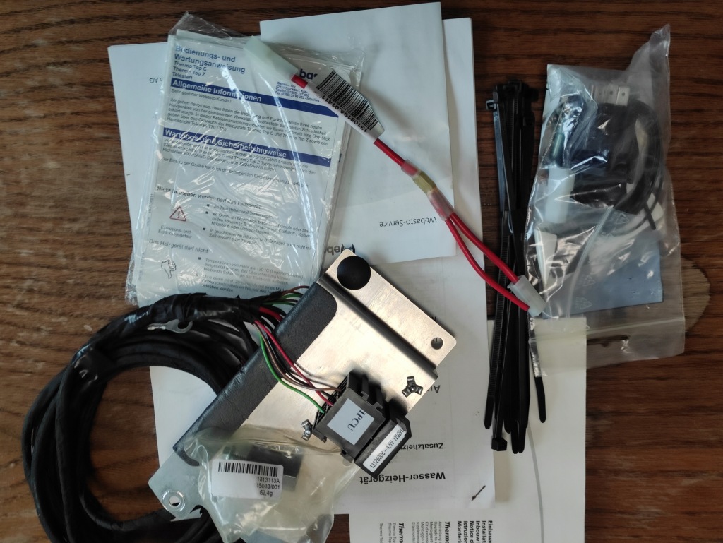 Rozbudowa webasto citroen jumpy fiat scudo peugeot expert od2007 1313103c Киев