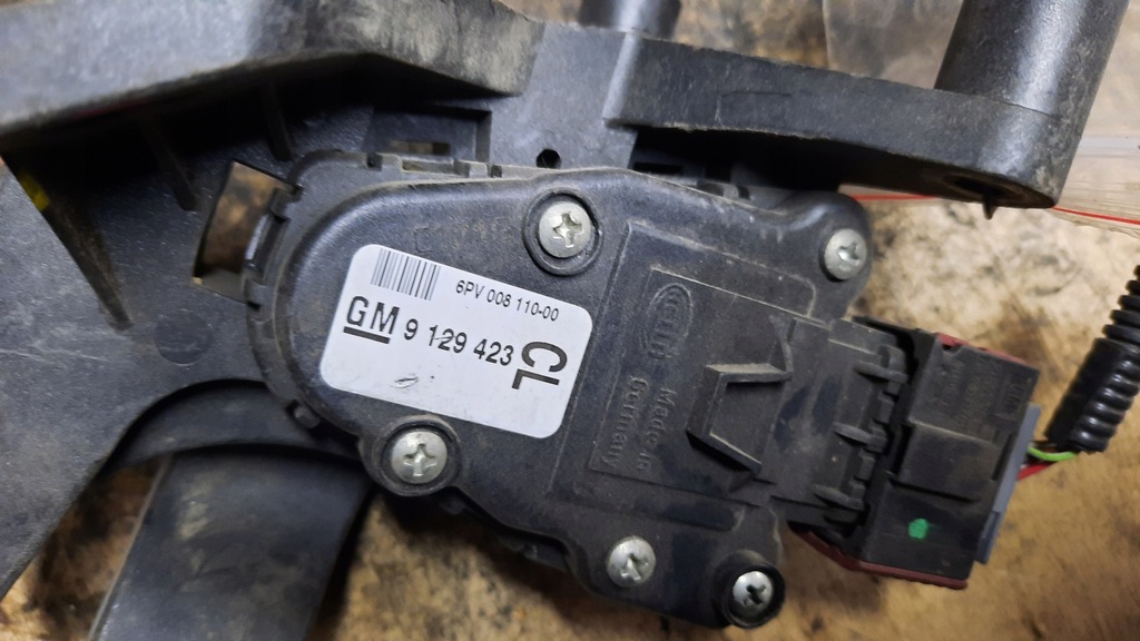 фото №5, Потенциометр газа opel corsa c 1.2b 01r