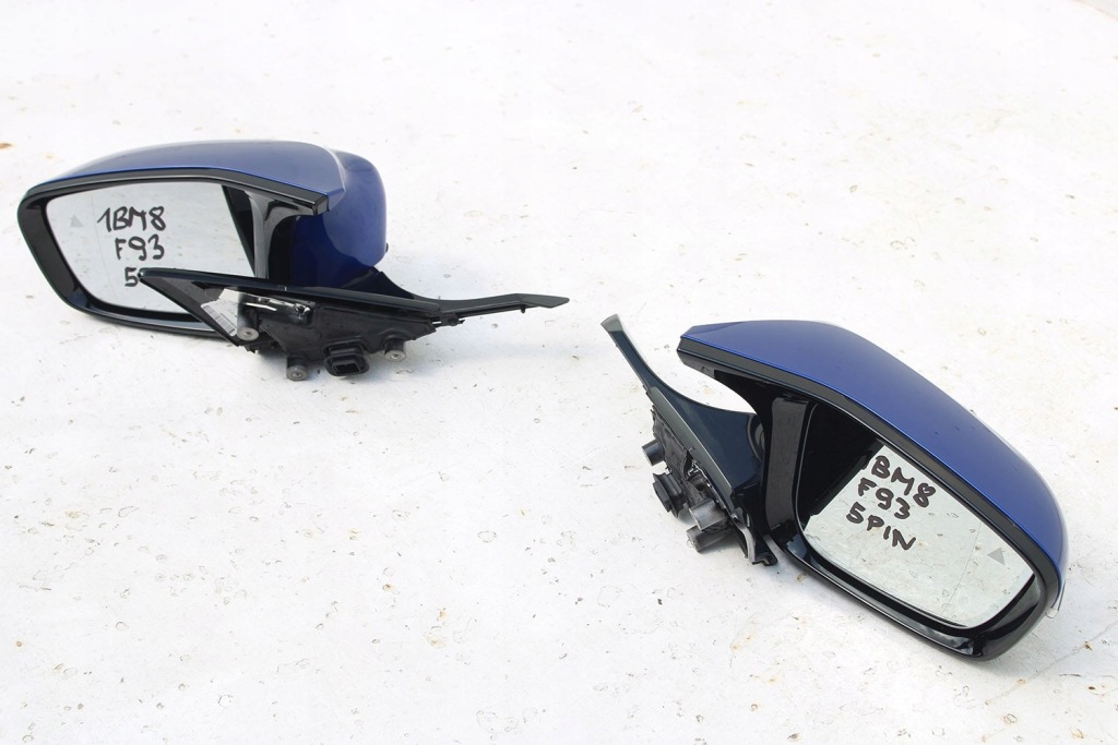 фото №11, Bmw m8 f93 зеркало правое дверь m набор 5 pin наружное pinów кабели трубка