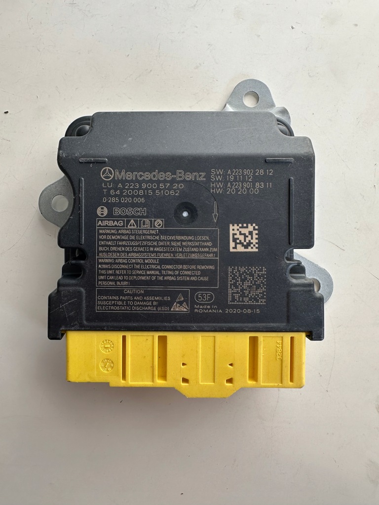 фото №1, Модуль блок управления подушка безопасности a2239005720...