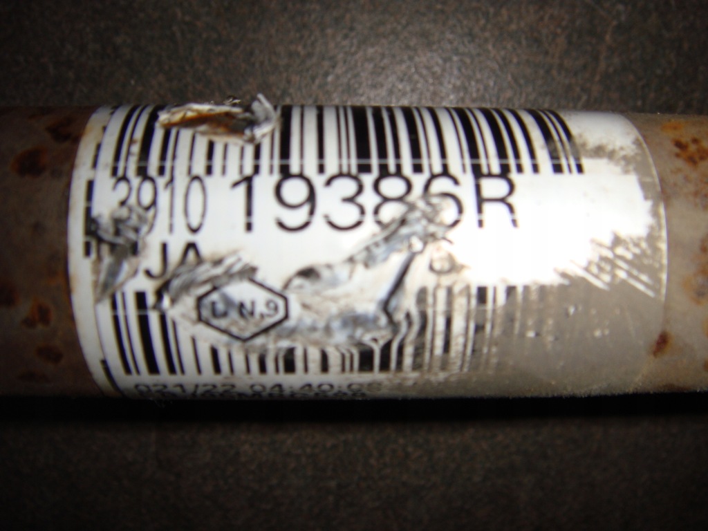 фото №2, Привідний вал ліва короткий renault clio v 1.5 bluedci 391019386r