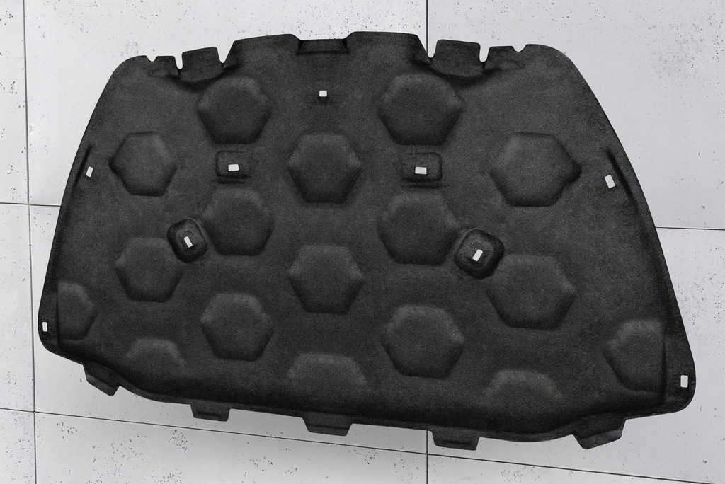 фото №7, Volvo v70 iii 2007-2016 шумоізоляція капот з комплектом кліпси 31298731