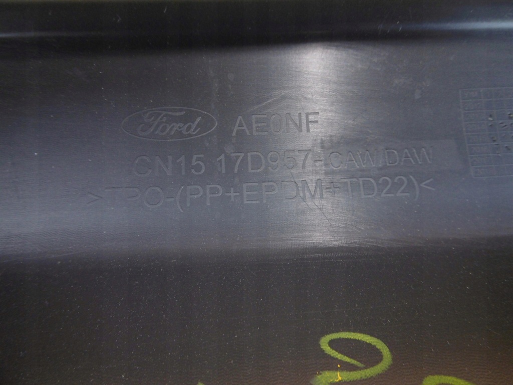 фото №3, Ecosport 13-17 ford бампер спойлер передній перед