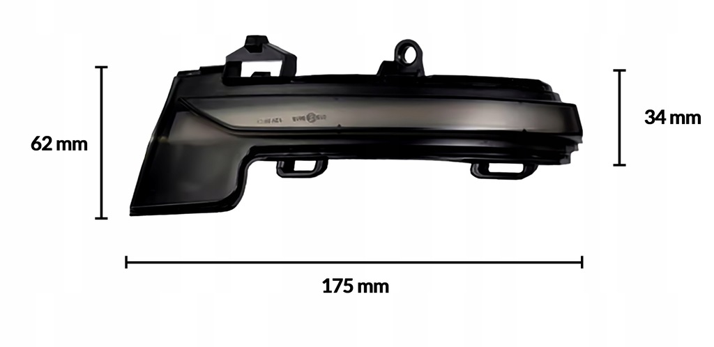 фото №6, 2x поворотник led динамический do зеркало поворотник vw t-roc t-cross t roc
