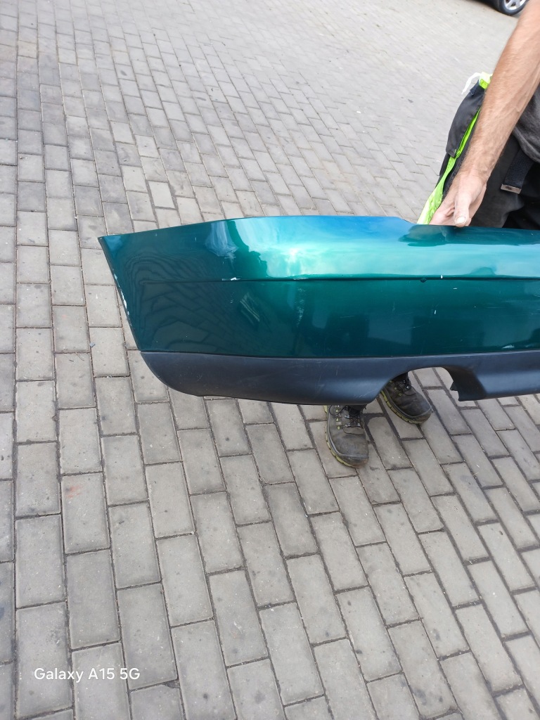 фото №6, Бампер задний kompletny audi a4 b5 lift sedan цвет lz6l зелёный