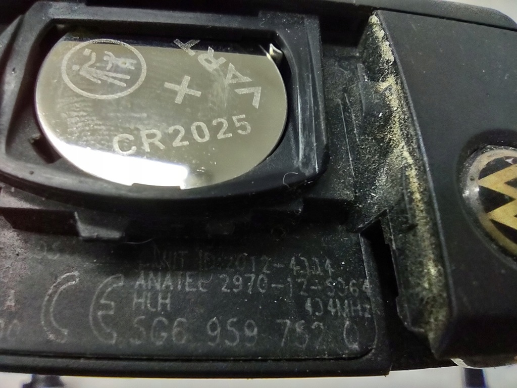 фото №14, Замок запалювання ключ вкладка 1k0905851 6c0905865 6c0837167 vw polo 6c europa