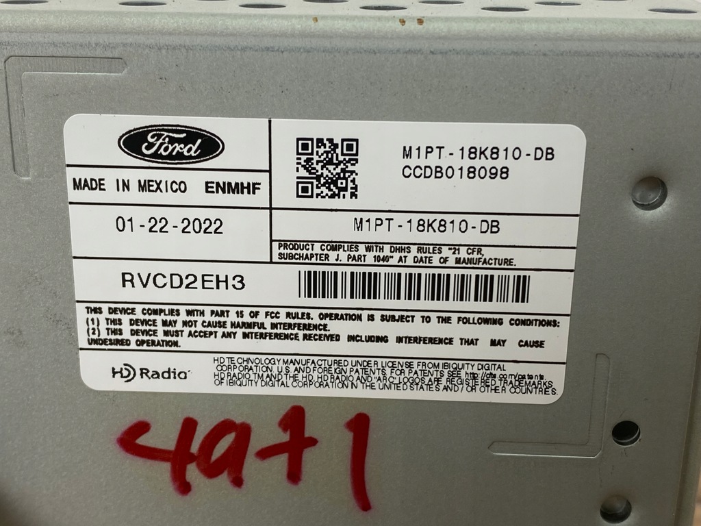 фото №7, Радио ford bronco sport 2020+ usa escape kuga