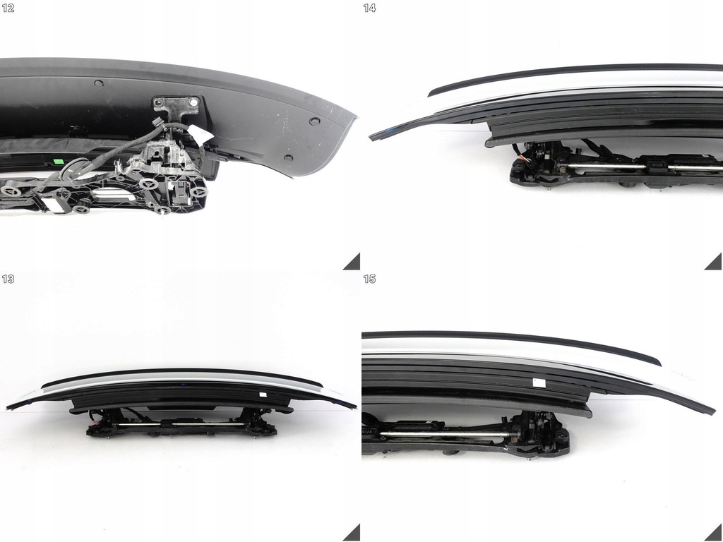 фото №10, Porsche cayenne 9y3 coupe крышка багажника механизм привод спойлер спойлер крыло задняя