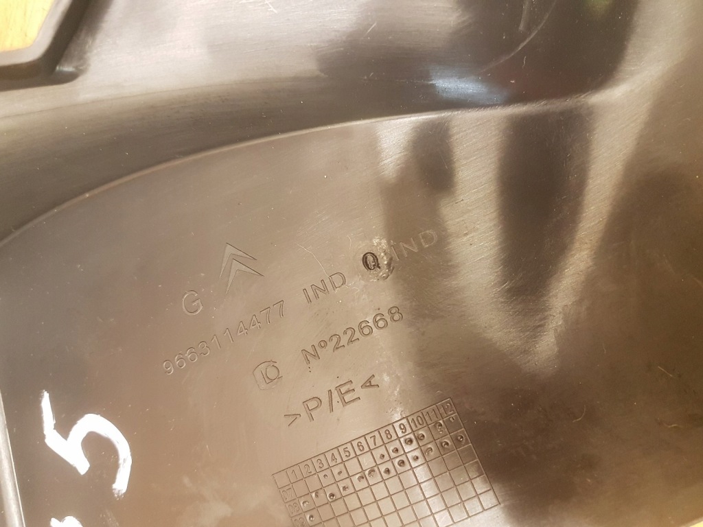 фото №5, Захист заглушка 2szt комплект citroen c5 iii