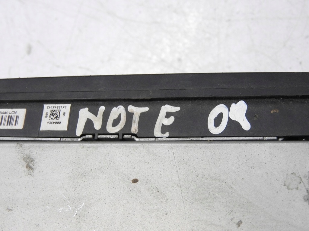 фото №9, Nissan note 09 радіо заводський навігація 25915bh00a 25975bh00a