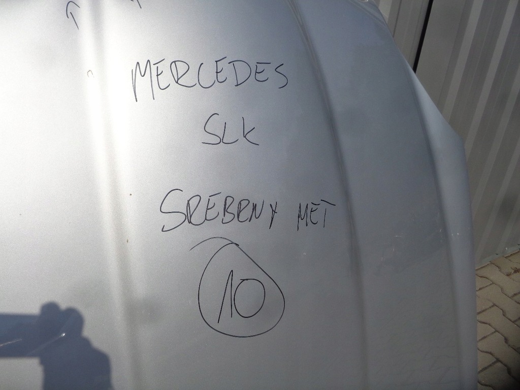 фото №2, Mercedes slk w171 r171 a171 капот оригинал