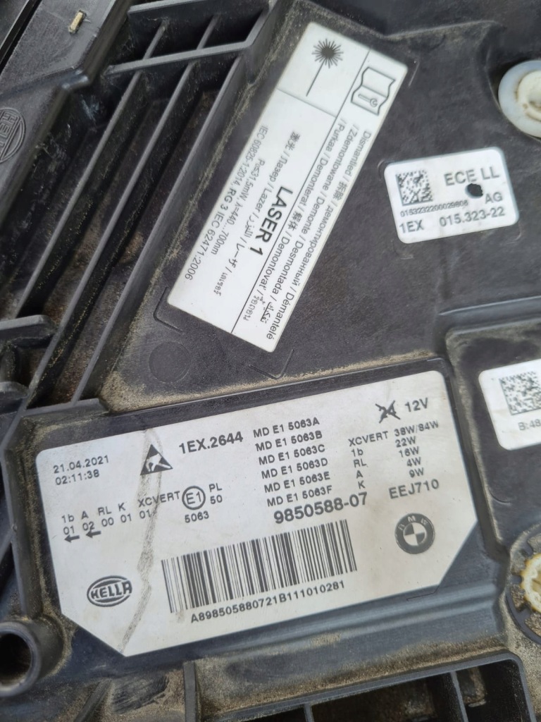 фото №14, Bmw 5 g30 g31 g38 m5 f90 lci lift лампы full led laser 947926711 985058807