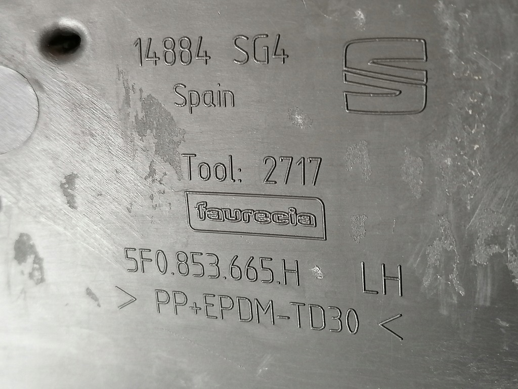 фото №10, Seat leon iii lift решітка бампера лівий перед 5f0853665h